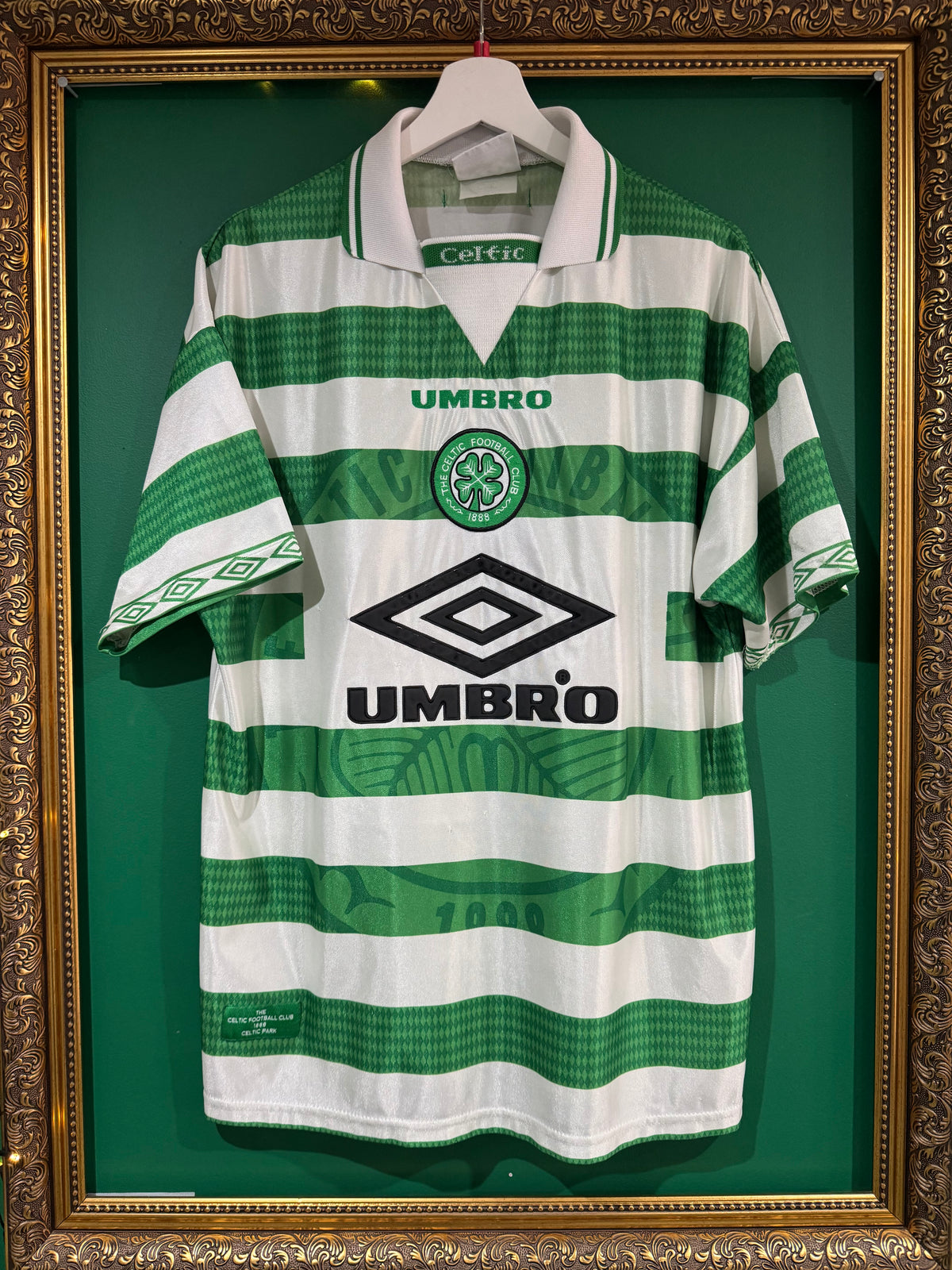 Celtic 1997/99 home shirt large