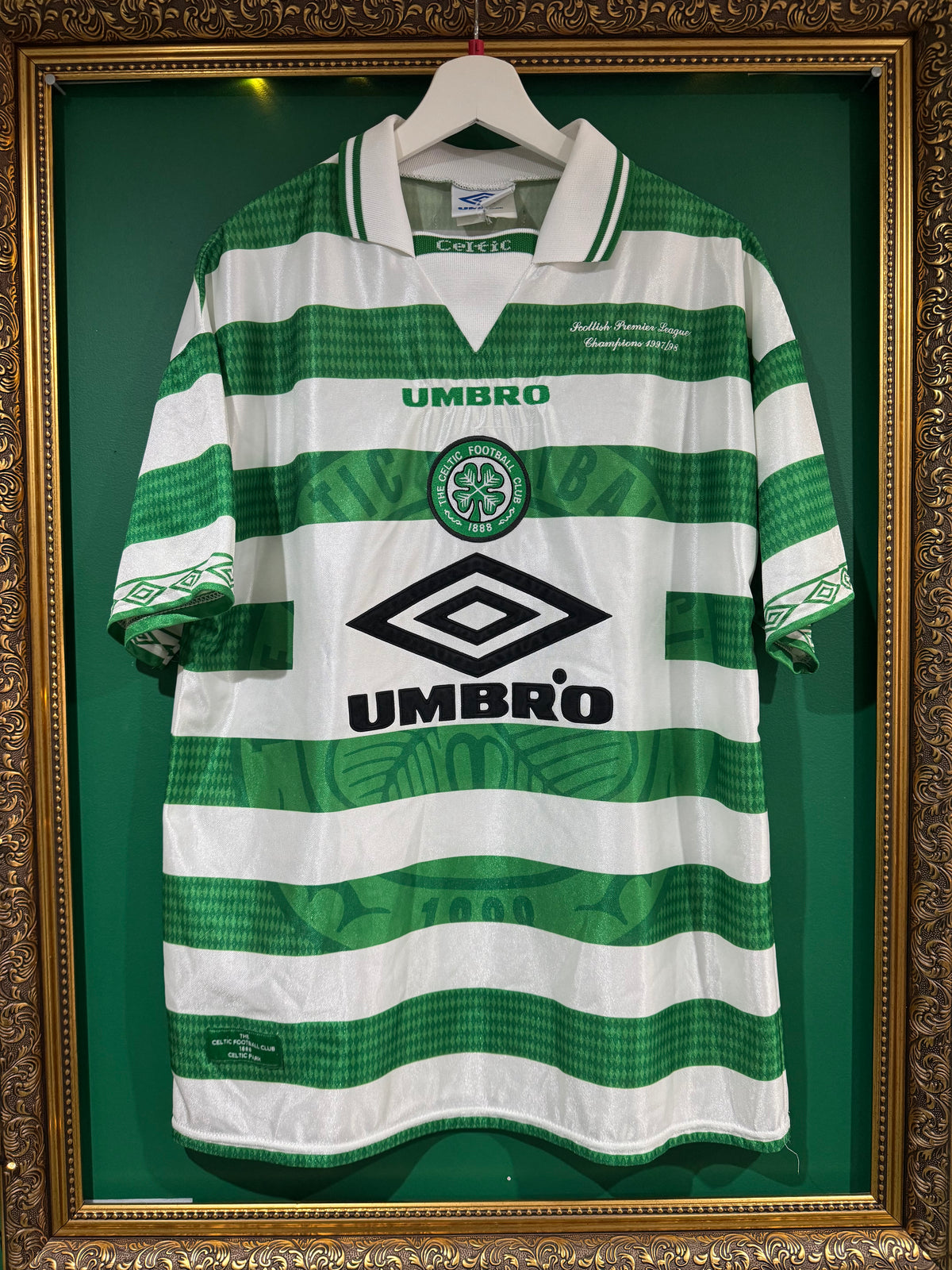 Celtic 1997/99 home shirt large