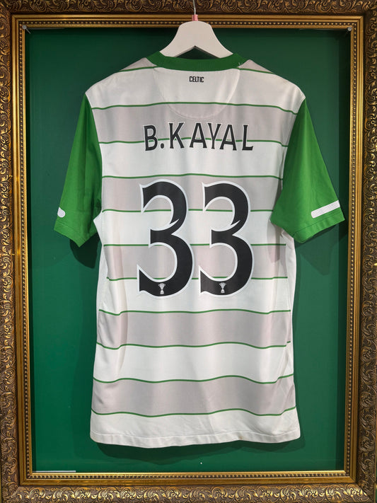Celtic 2011/12 away shirt small unsponsored Kayal 33