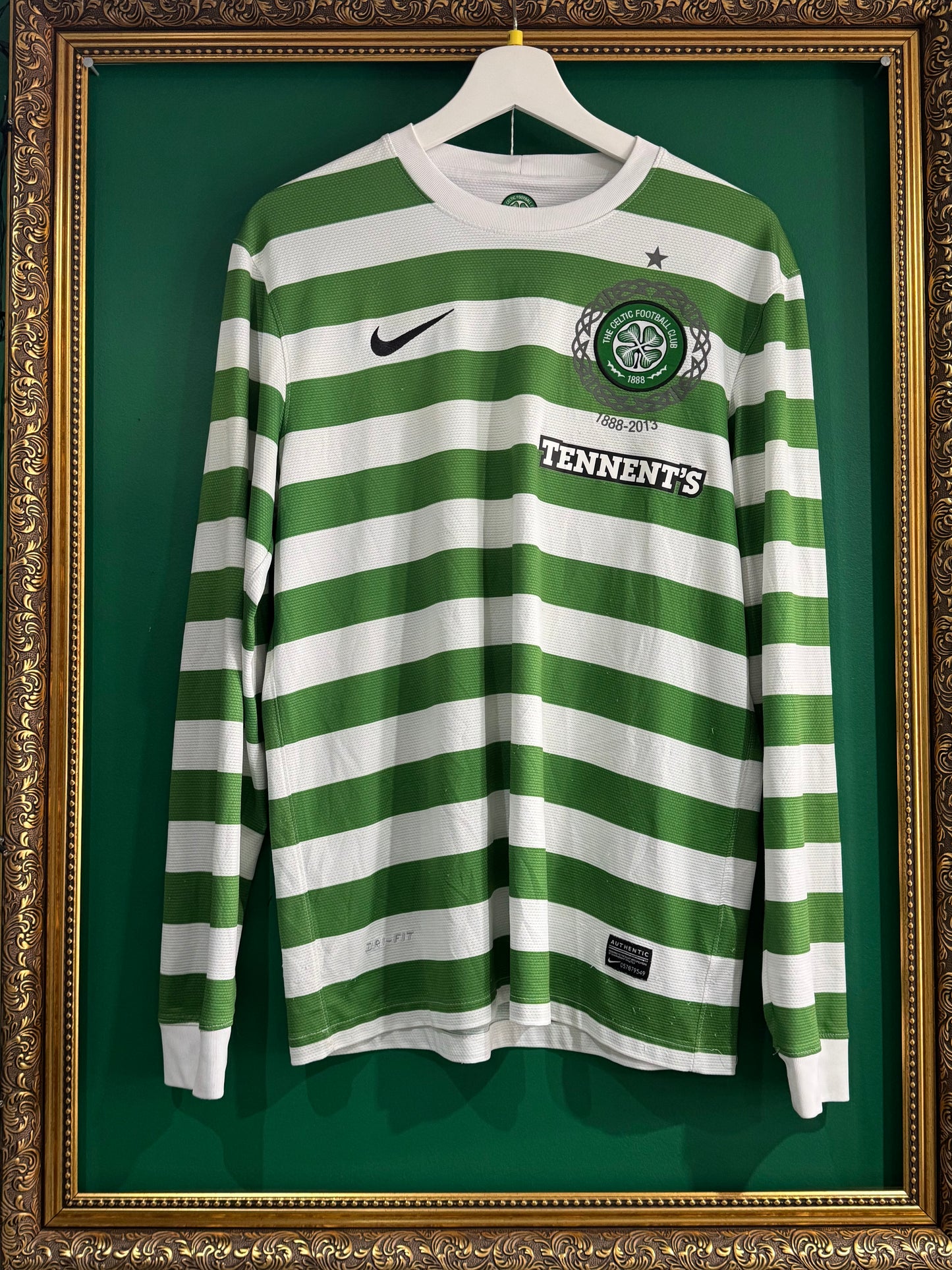Celtic 2012/13 home shirt medium ls 7/10