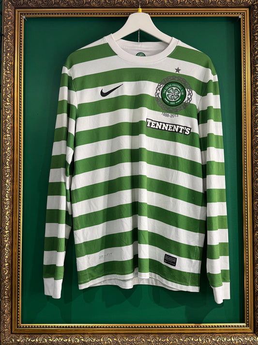 Celtic 2012/13 home shirt medium ls 7/10