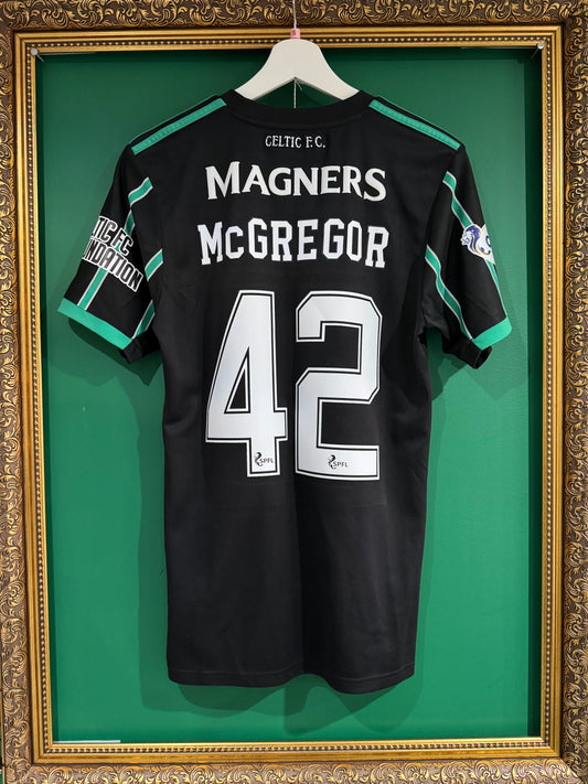 Celtic 2022/23 away small McGregor 42 match issued prepared