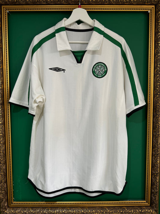 Celtic 2001/02 away unsponsored xlarge rare