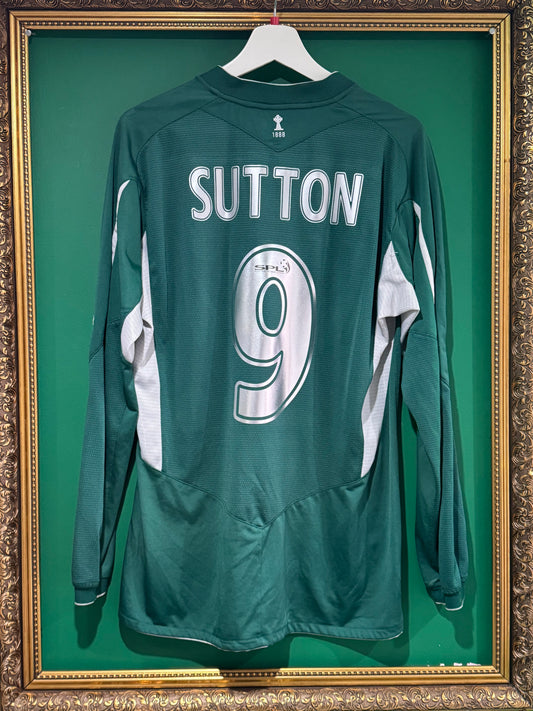 Celtic 2004/05 away large ls Sutton 9