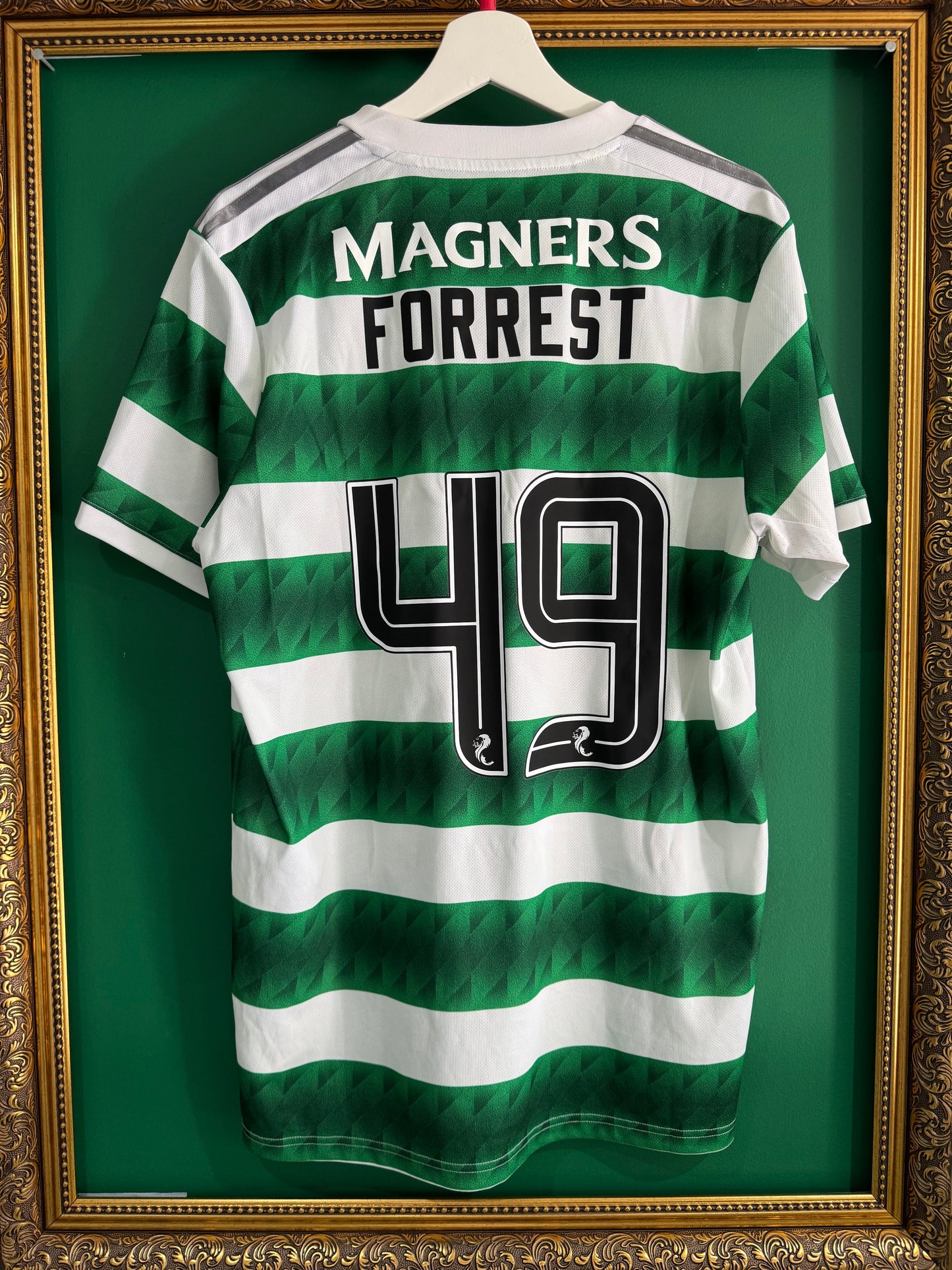 Celtic 2022/23 home shirt large Forrest 49