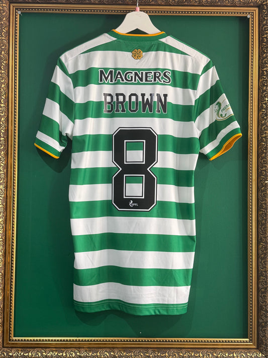 Celtic 2020/21 home shirt small Brown 8