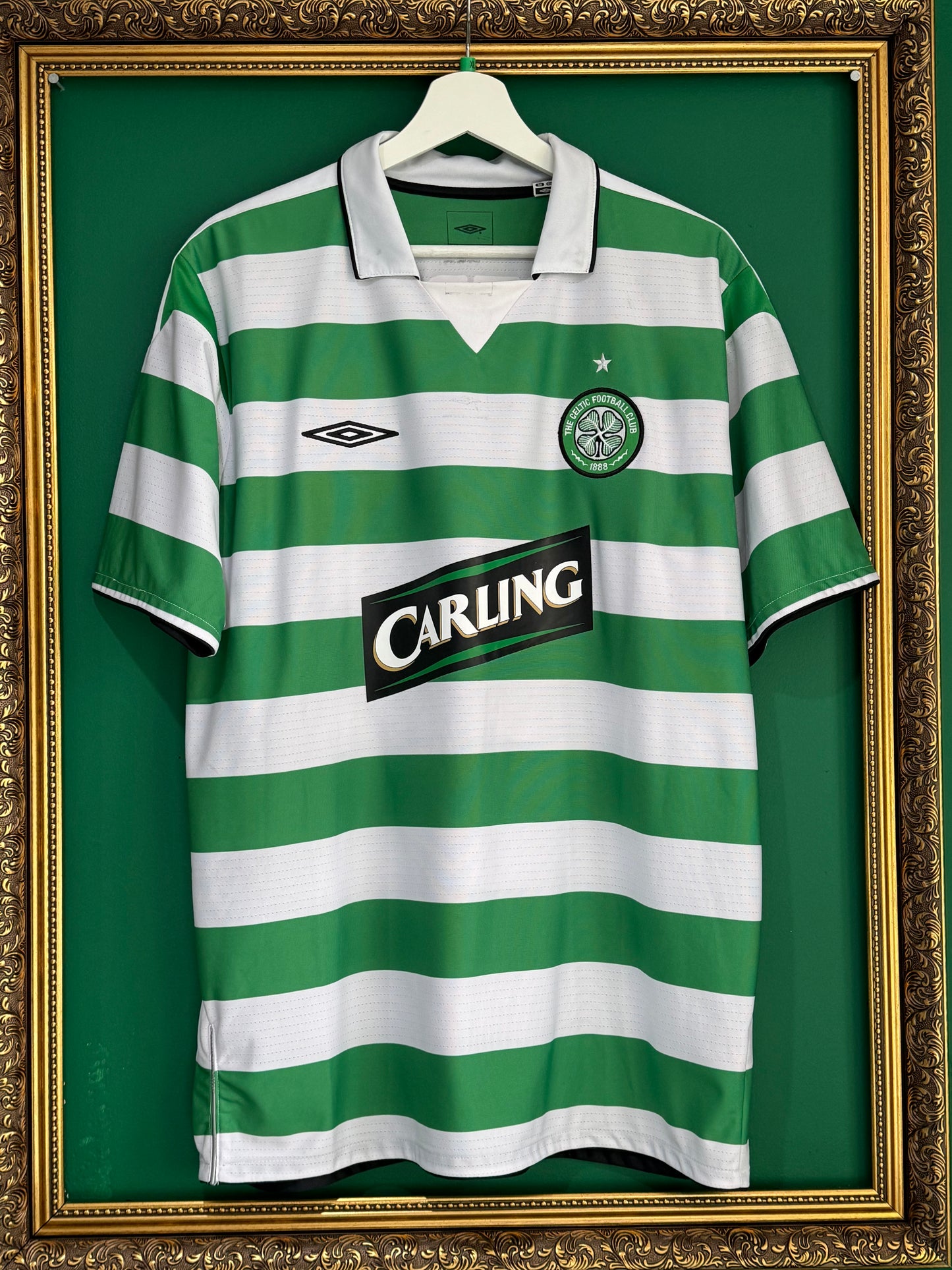 Celtic 2004/05 home xlarge Petrov 19