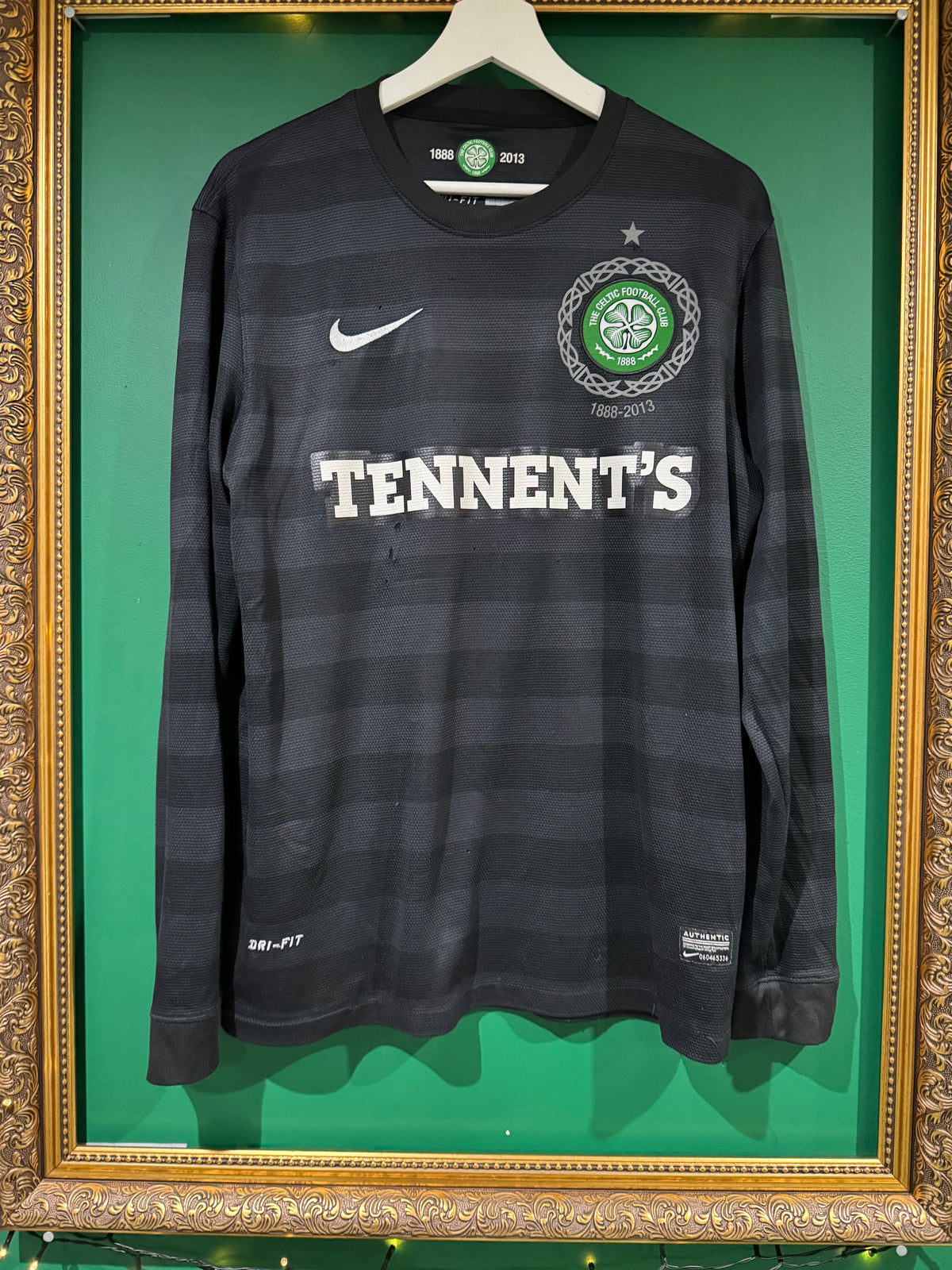 Celtic 2012/13 away shirt medium ls